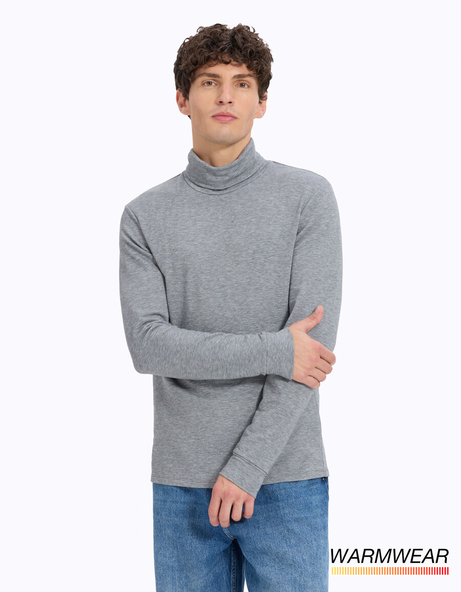 warmwear level 2 rollkragen-t-shirt