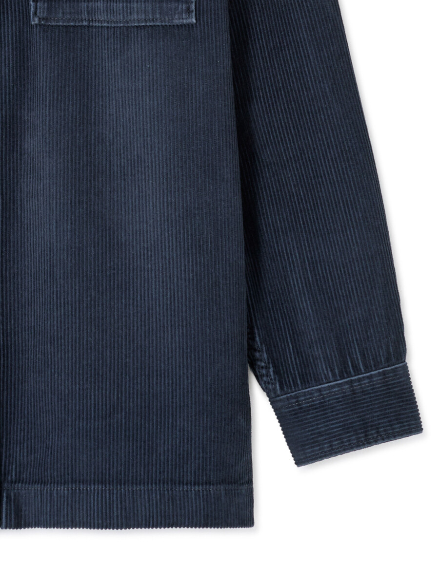 cord-overshirt aus 100 baumwolle