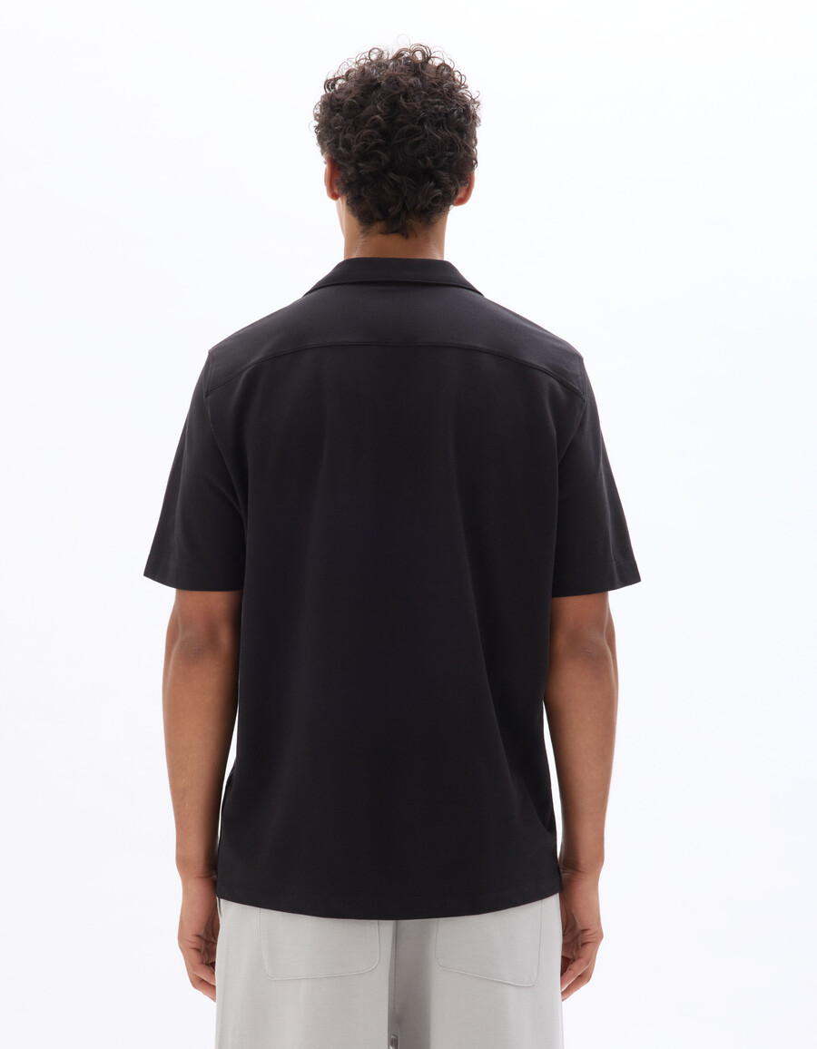 jersey-shirt in regulärer passform