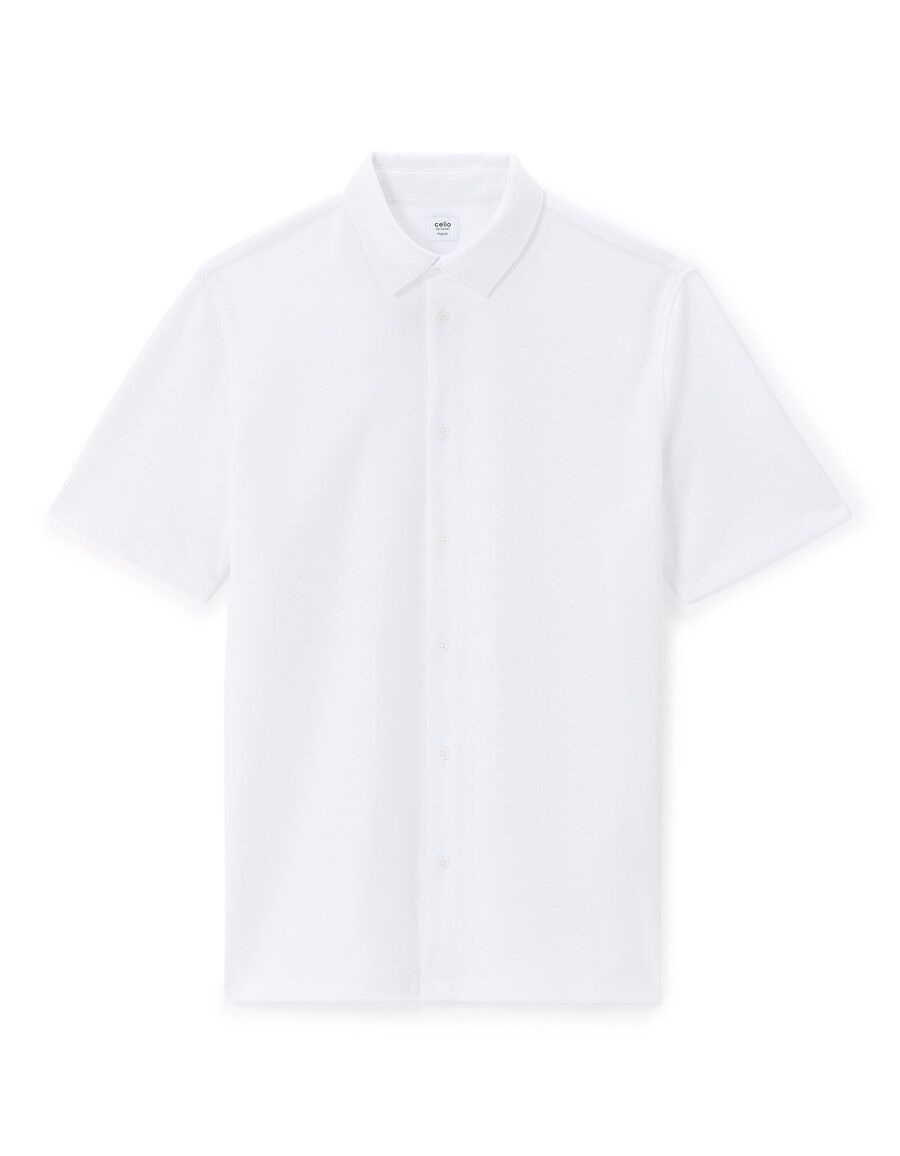 jersey-shirt in regulärer passform