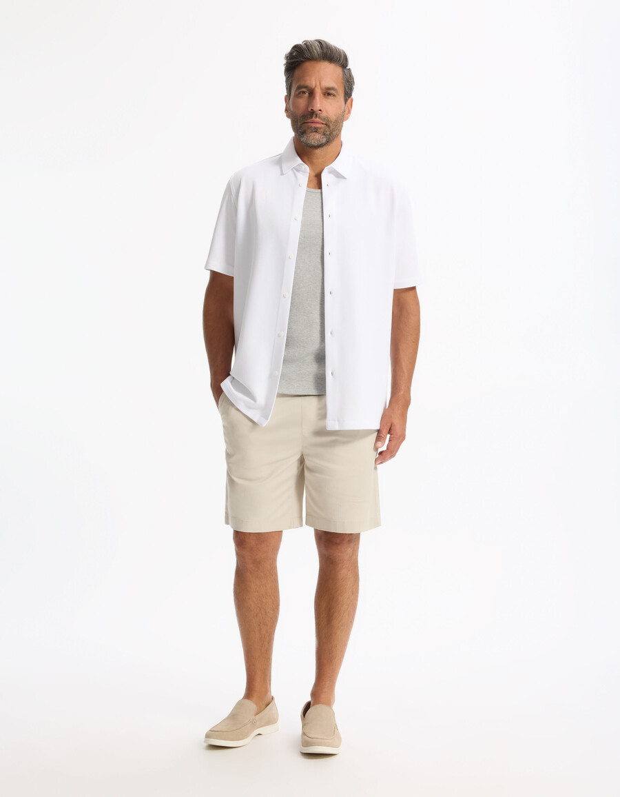 jersey-shirt in regulärer passform
