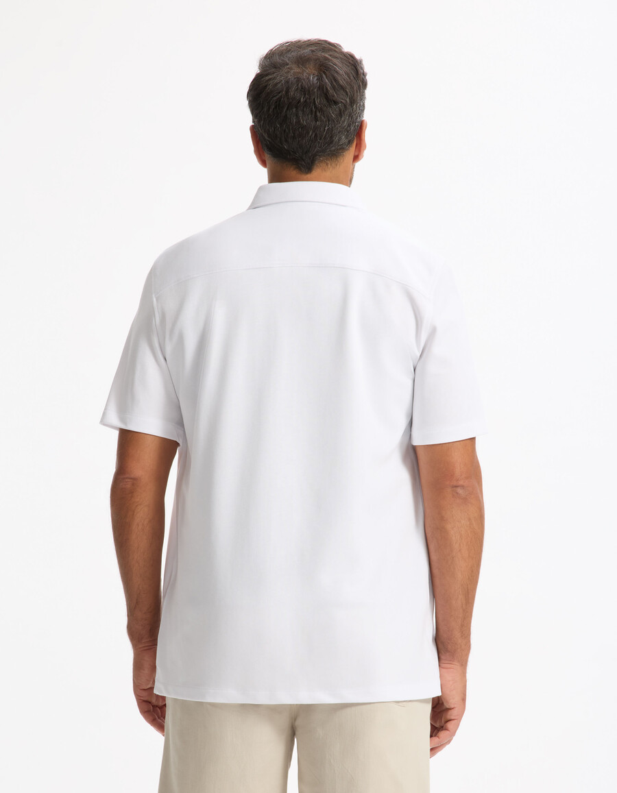 jersey-shirt in regulärer passform