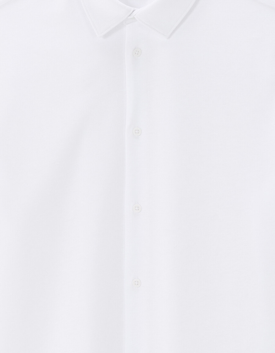 jersey-shirt in regulärer passform
