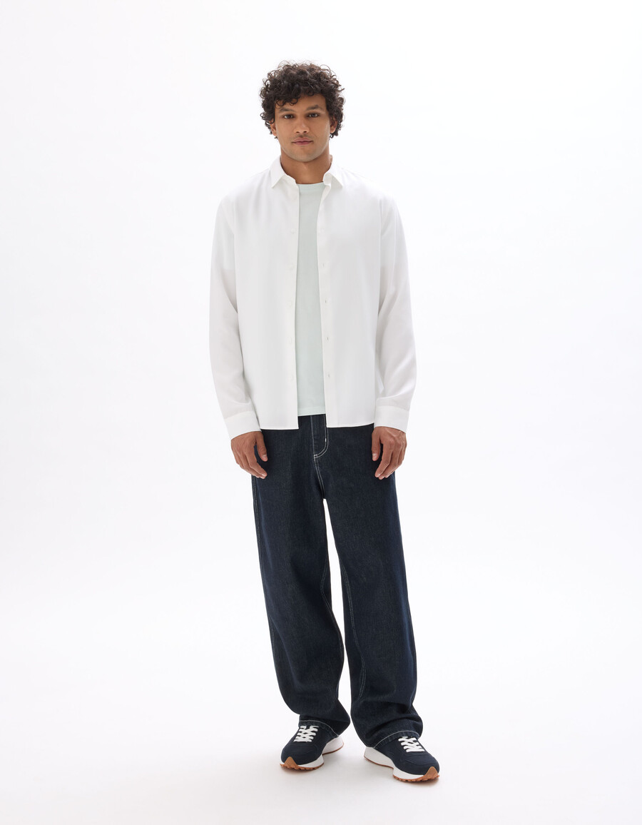 normales hemd aus 100 tencel lyocell