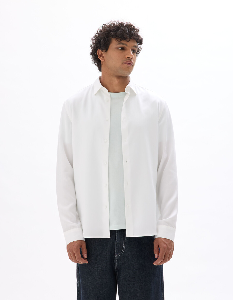 normales hemd aus 100 tencel lyocell
