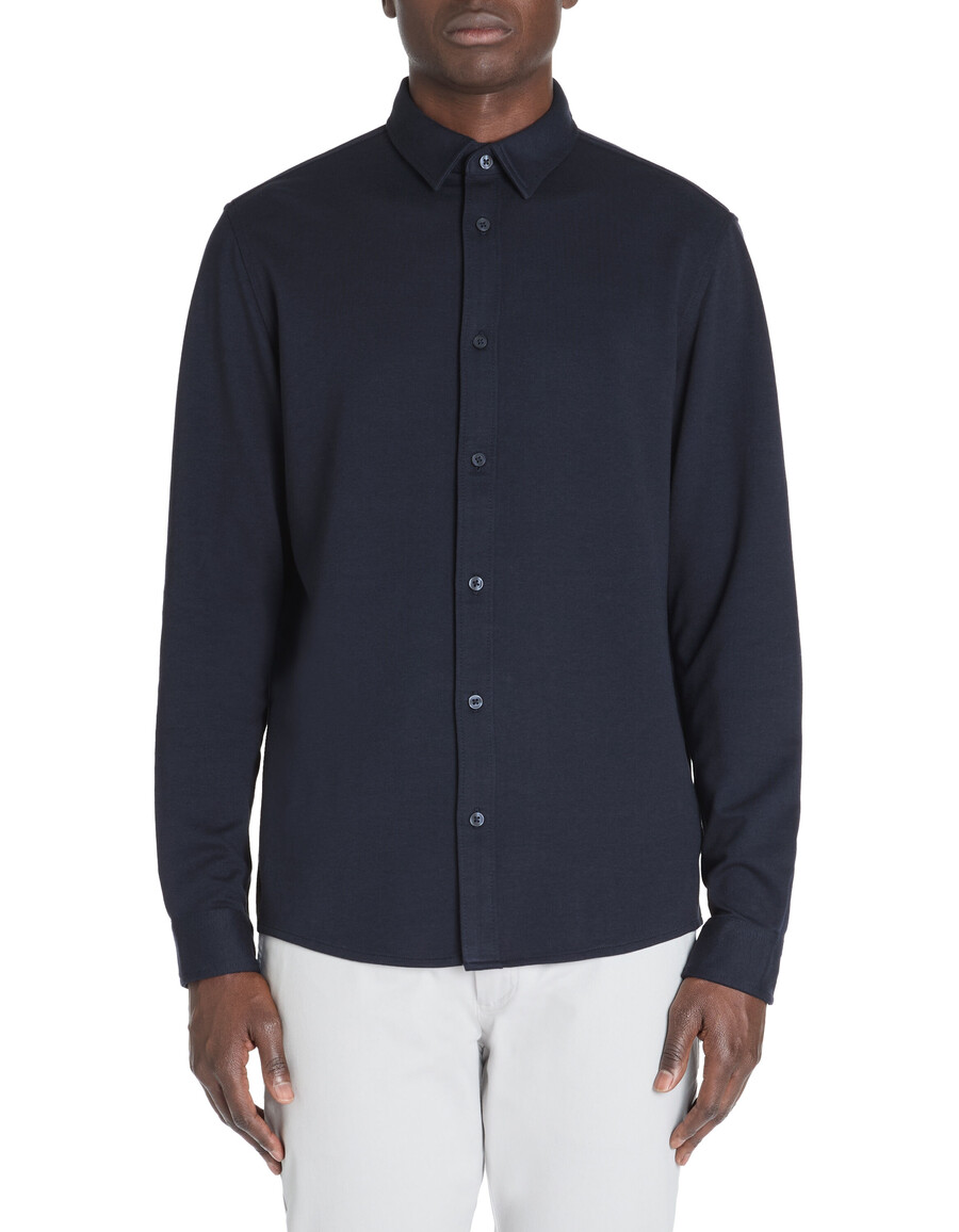 jersey-shirt in regulärer passform