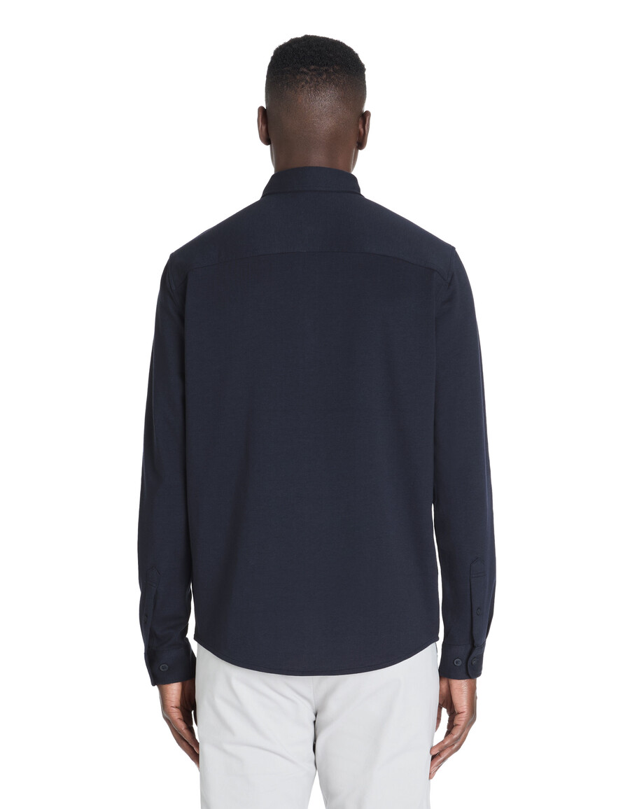 jersey-shirt in regulärer passform