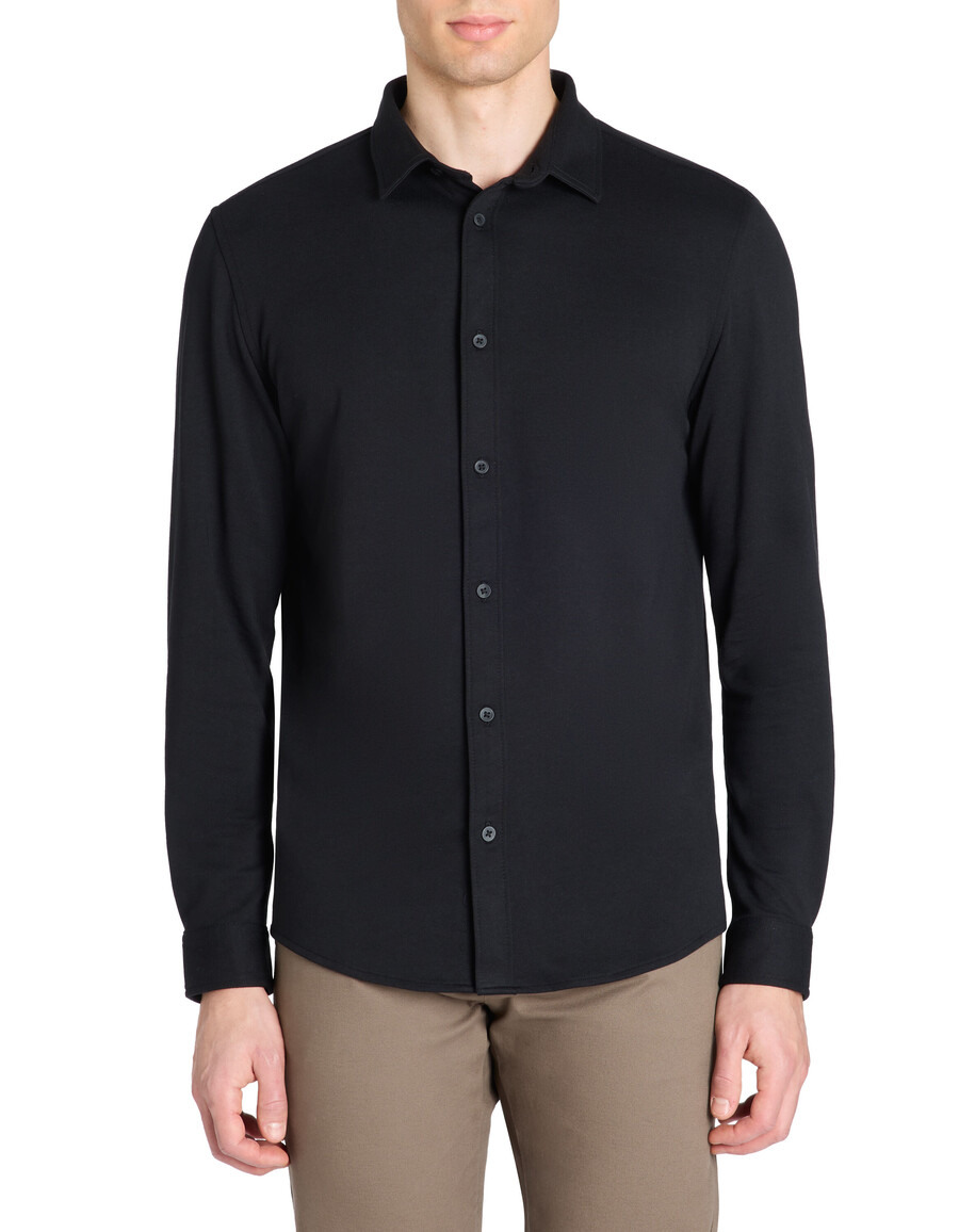 jersey-shirt in regulärer passform