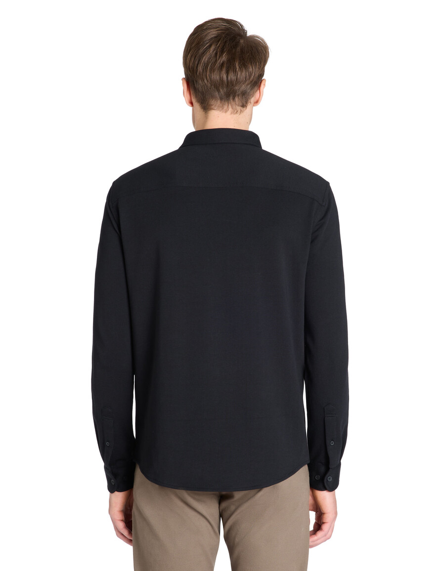 jersey-shirt in regulärer passform