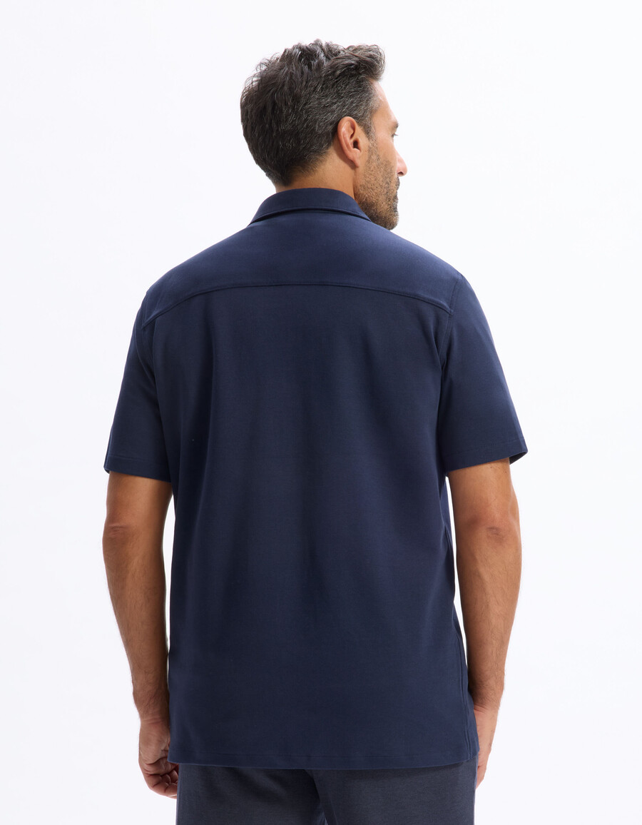 jersey-shirt in regulärer passform