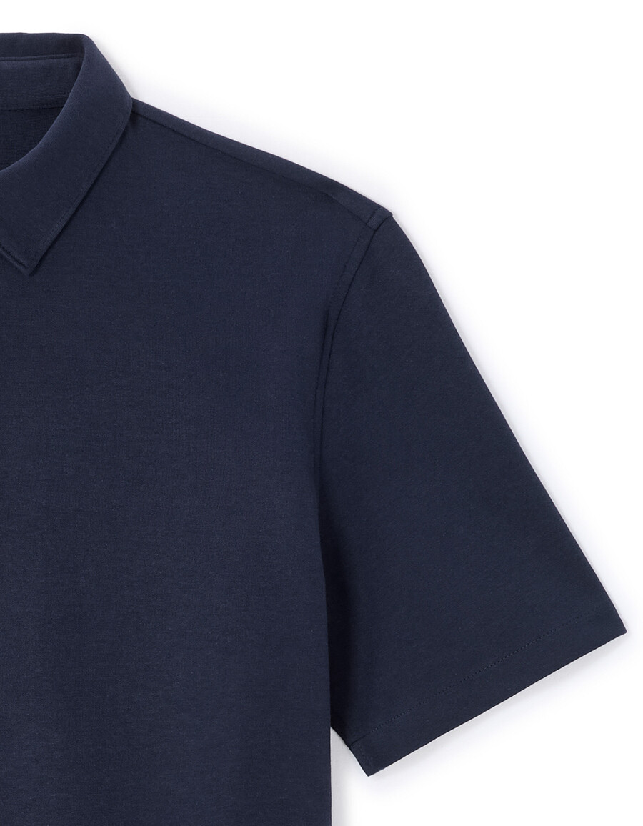 jersey-shirt in regulärer passform
