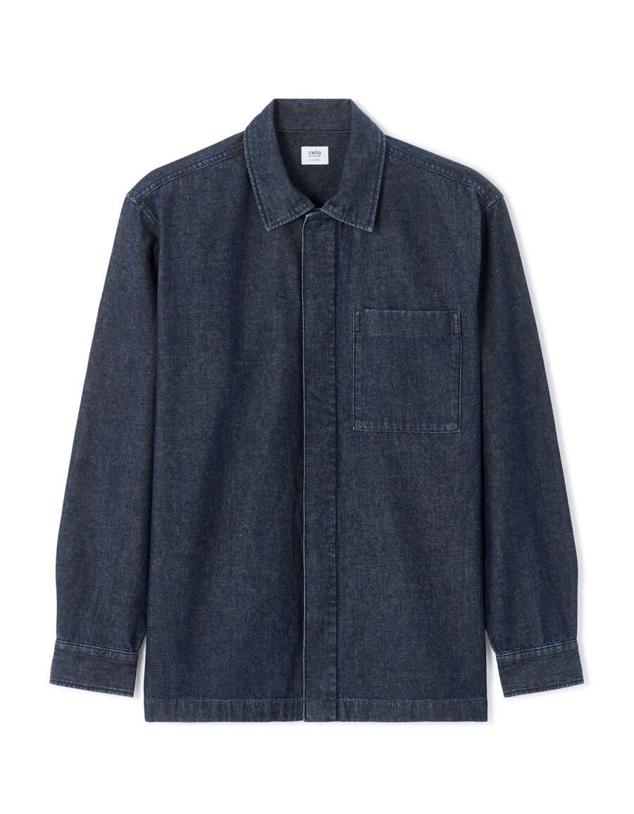 100 baumwoll-denim-overshirt