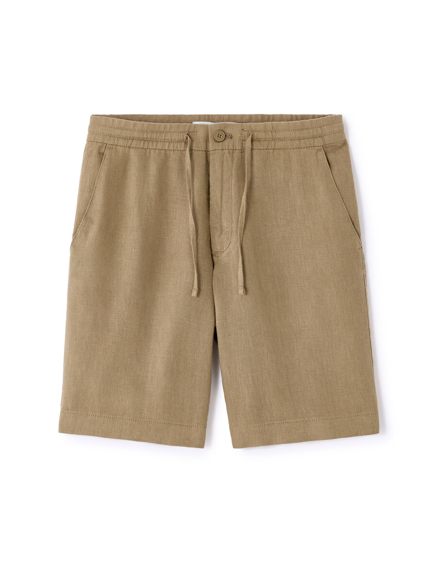 bermudashorts 100 leinen