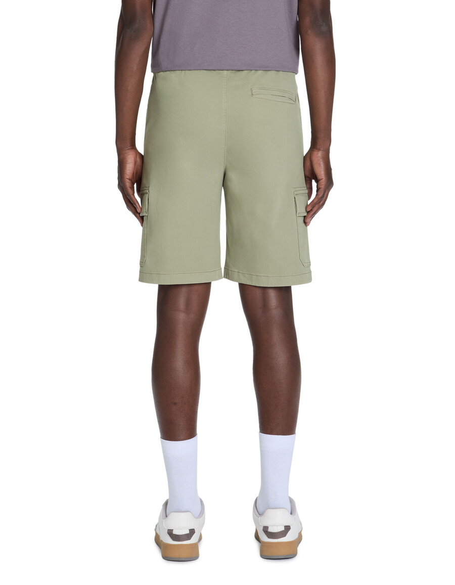 cargo-bermuda-shorts aus stretch-baumwolle