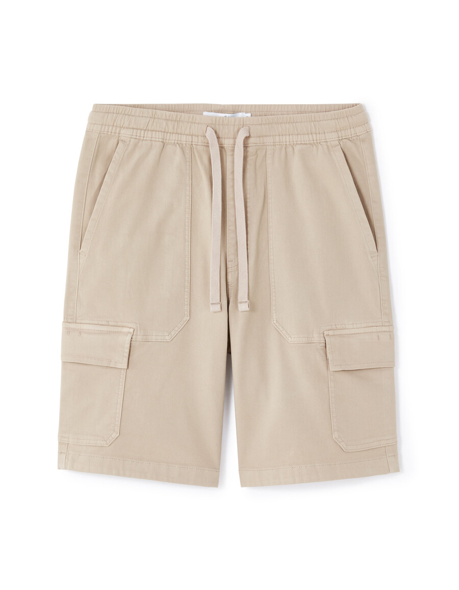 cargo-bermuda-shorts aus stretch-baumwolle