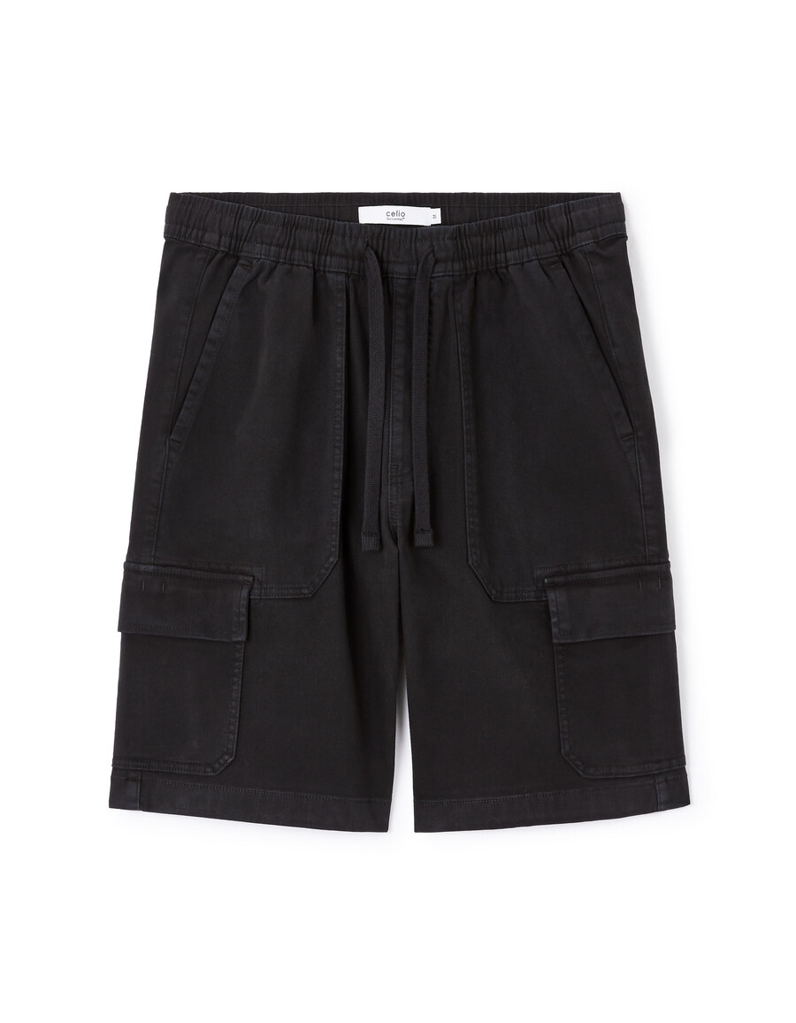 cargo-shorts aus stretch-baumwolle