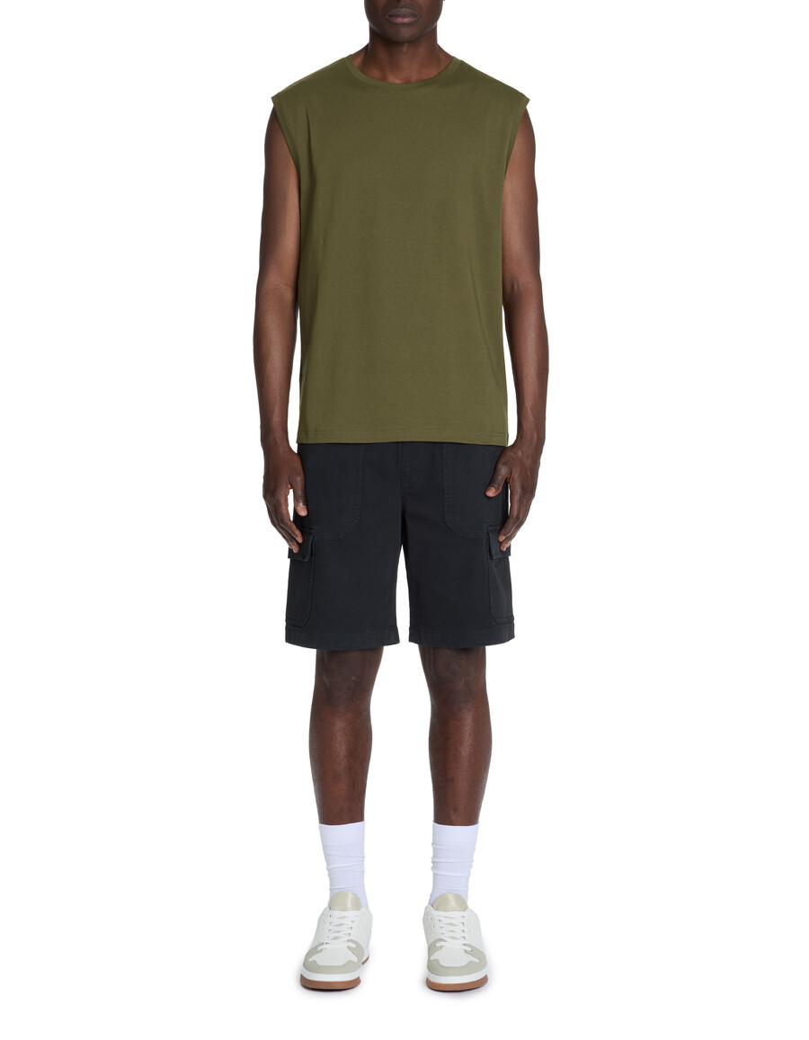 cargo-shorts aus stretch-baumwolle