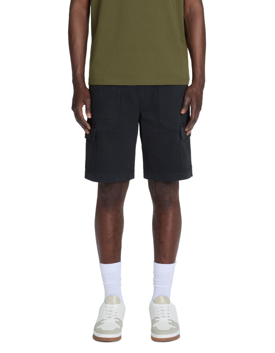 cargo-shorts aus stretch-baumwolle