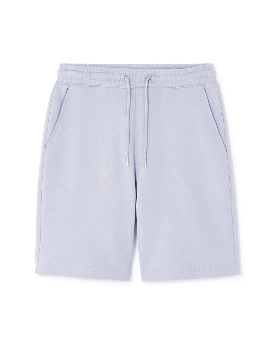 bermuda-shorts aus 100 baumwollfleece.