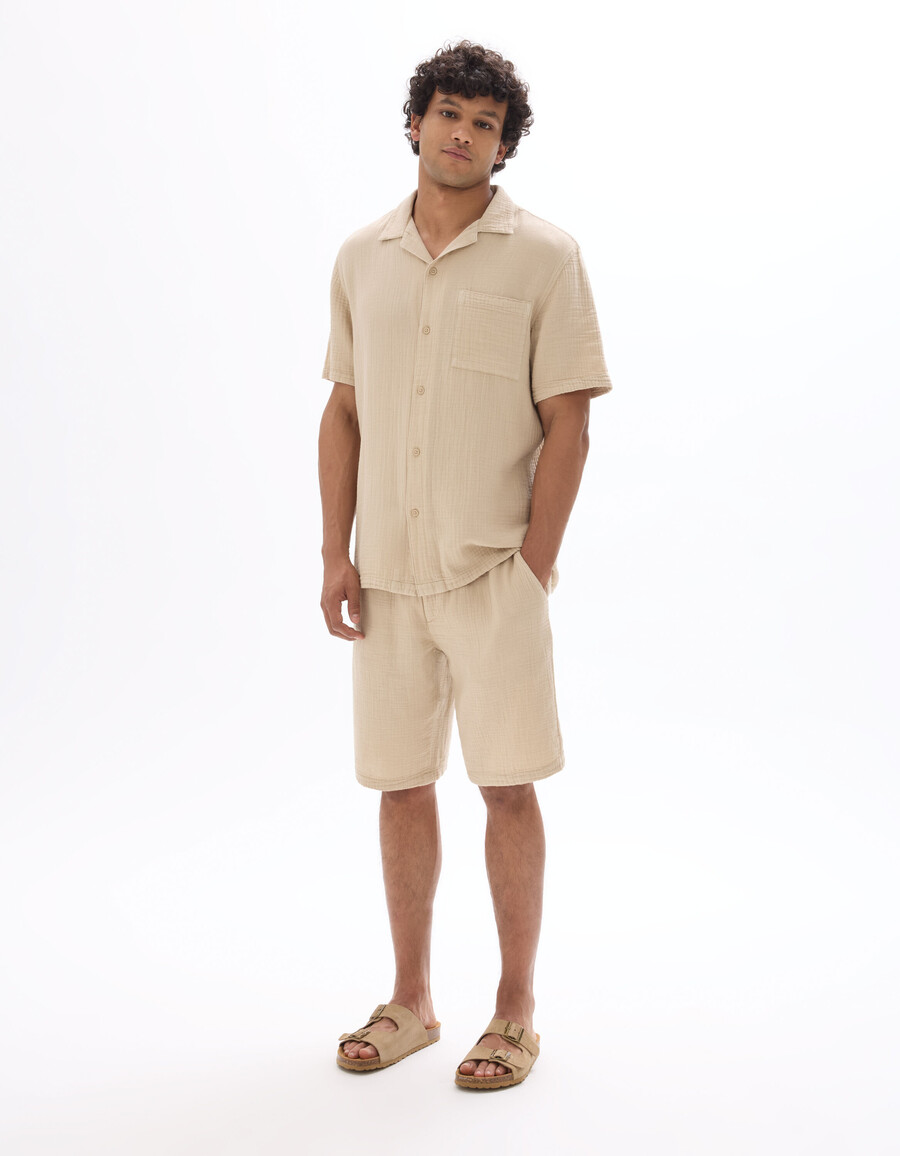 bermudashorts 100 baumwollgaze