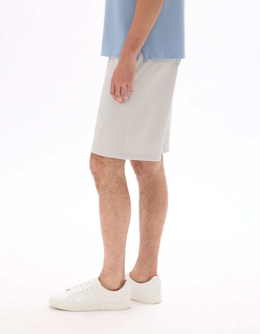 stretch-piqué-bermudashorts