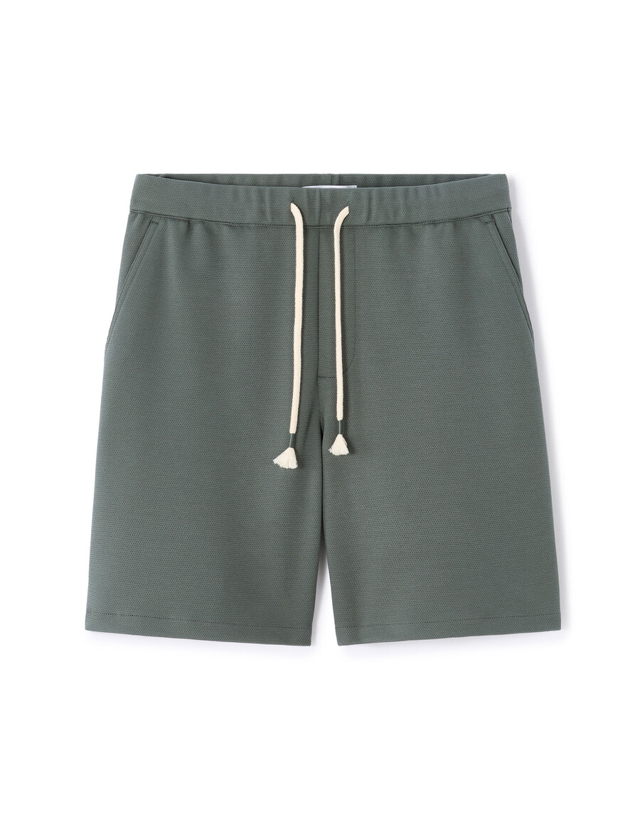 stretch-piqué-bermudashorts