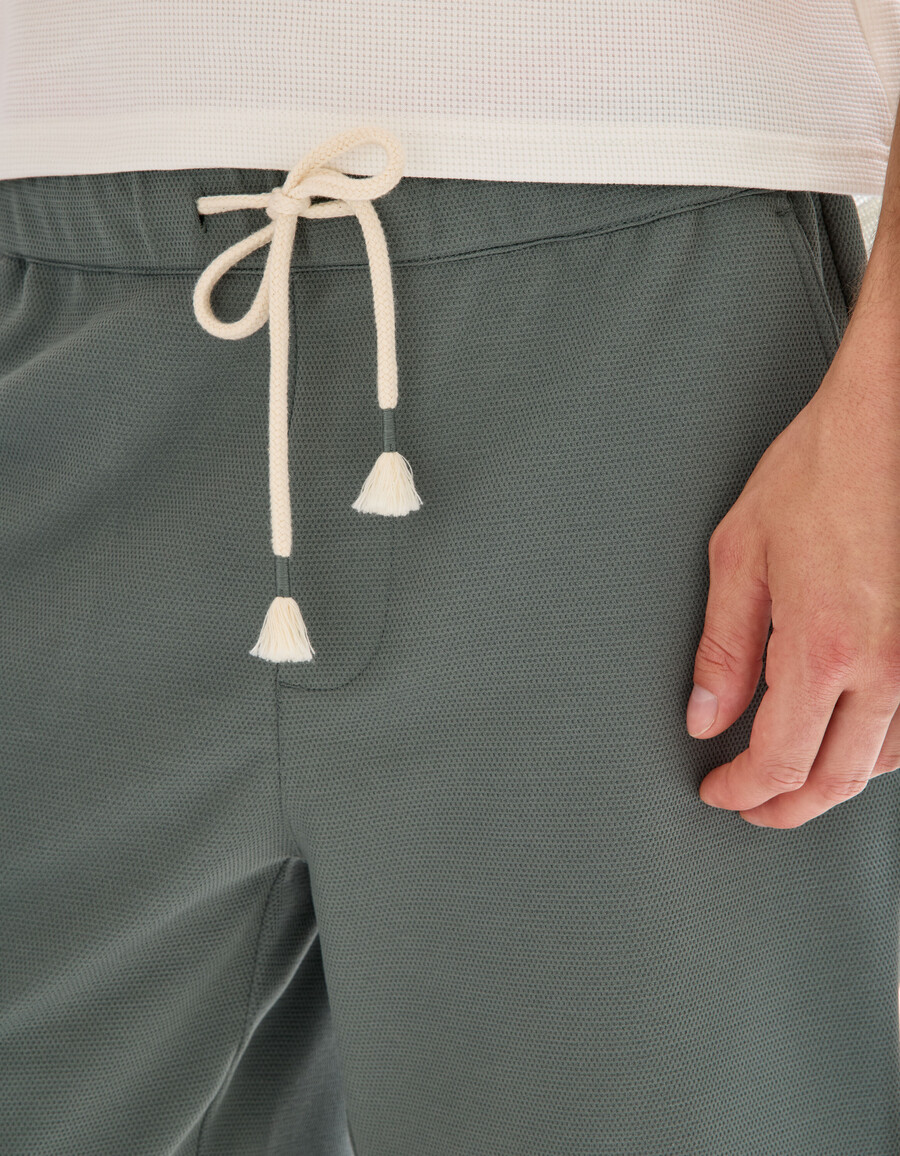 stretch-piqué-bermudashorts