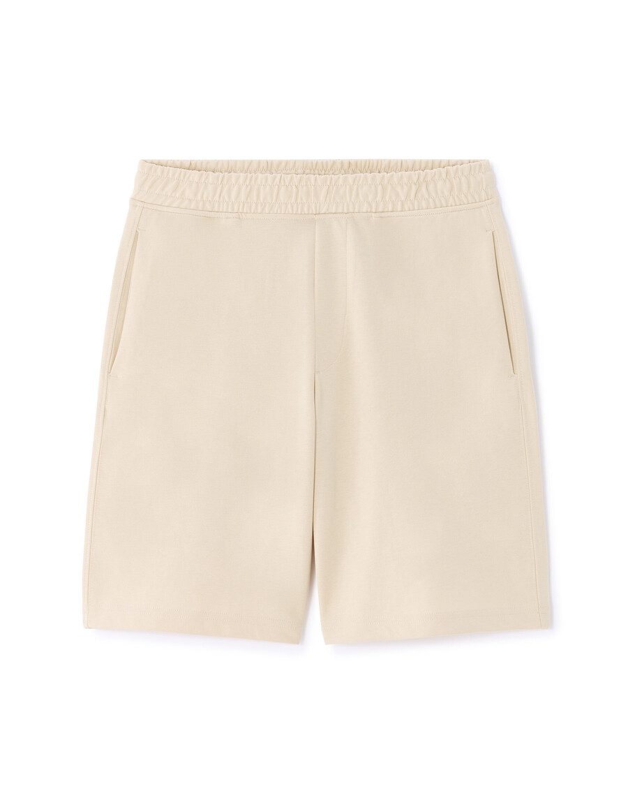 bermudashorts in regulärer passform baumwollmischung