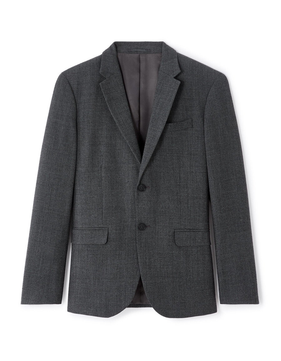 schmal geschnittener tweed-blazer