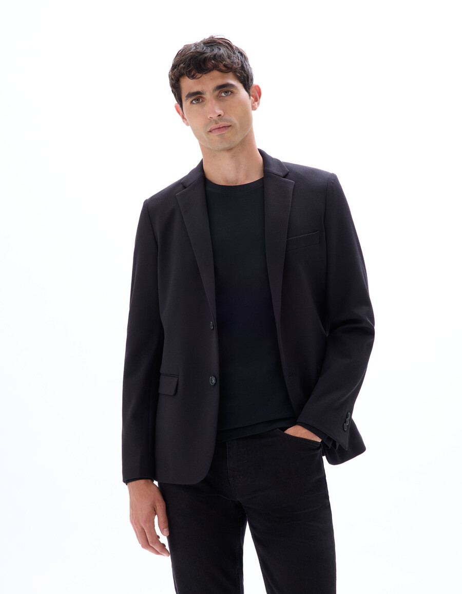 schmal geschnittener stretch-blazer
