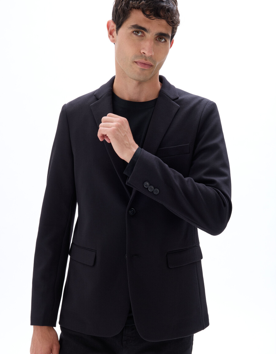 schmal geschnittener stretch-blazer
