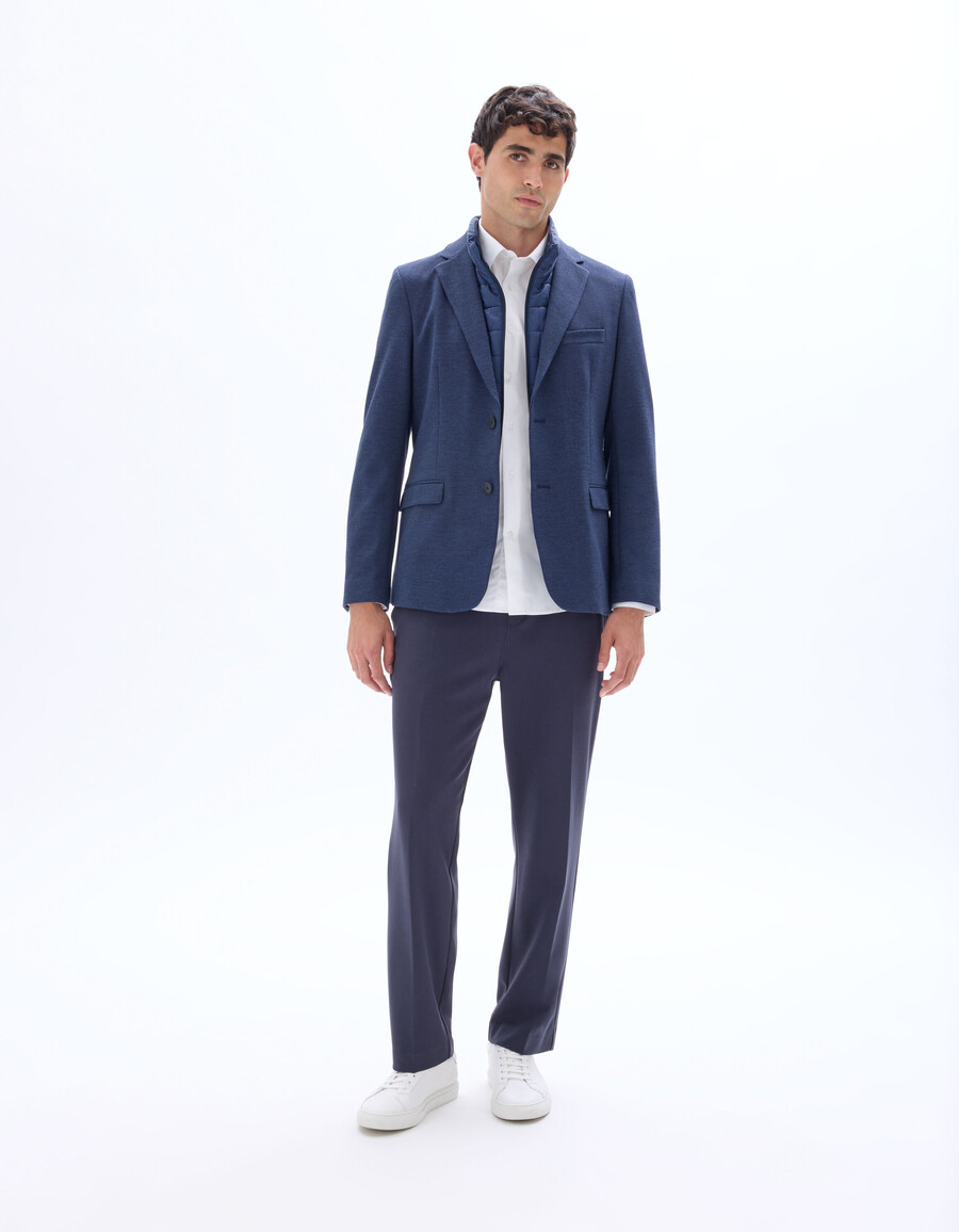 blazer mit integrierter daunenjacke