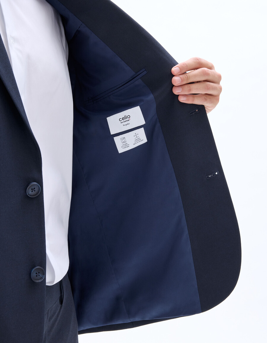 regular bi-stretch anzugjacke