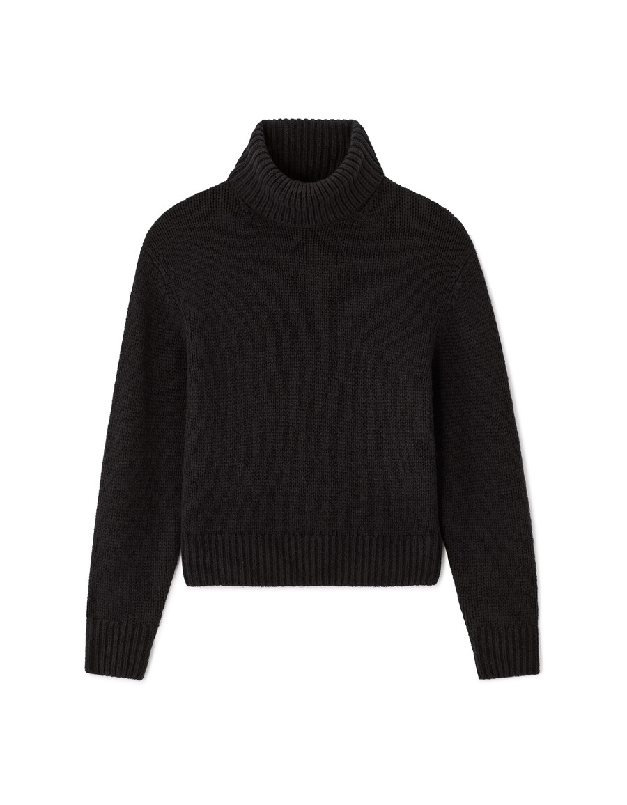 dicker rollkragenpullover