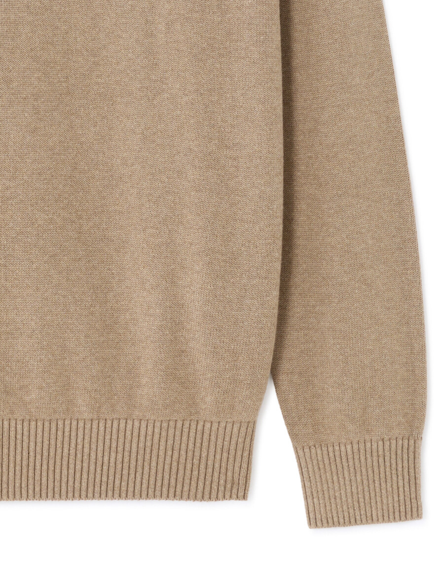 oversized-pullover mit rundhalsausschnitt 100 baumwolle