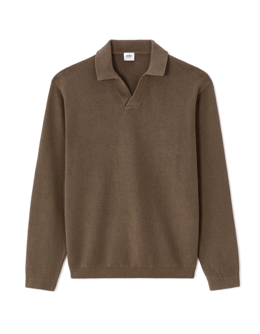 oversized-pullover mit v-ausschnitt 100 baumwolle