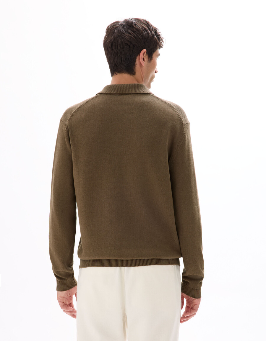 oversized-pullover mit v-ausschnitt 100 baumwolle