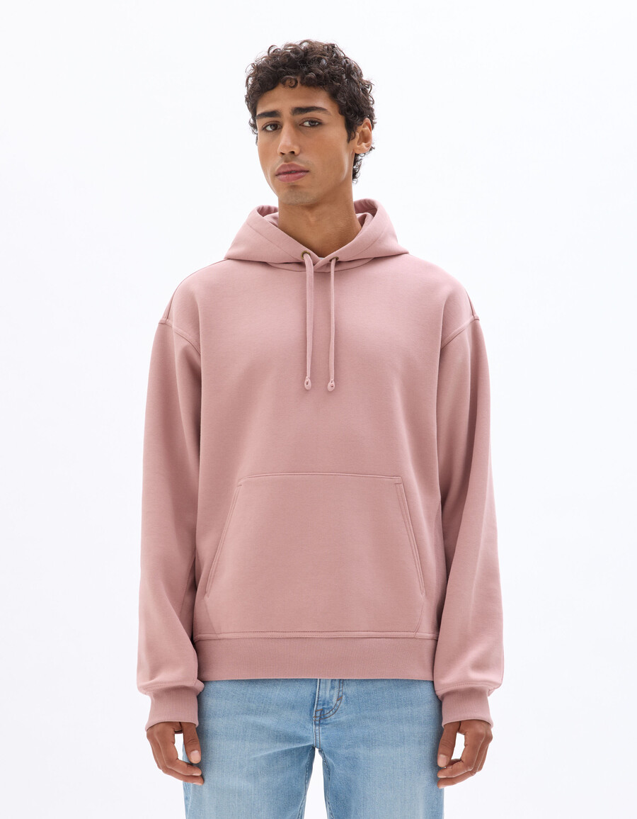 oversized zip-up hoodie