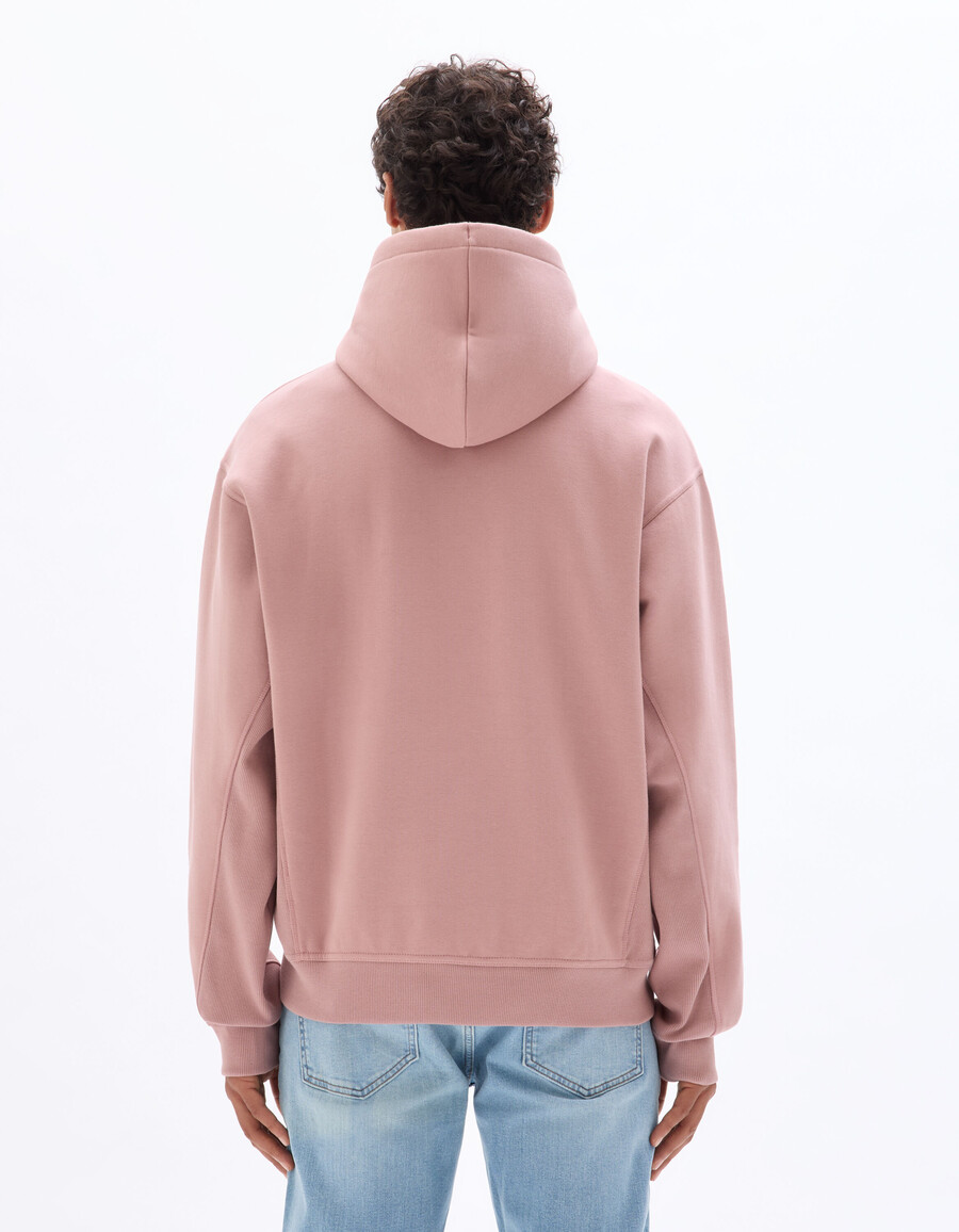 oversized zip-up hoodie