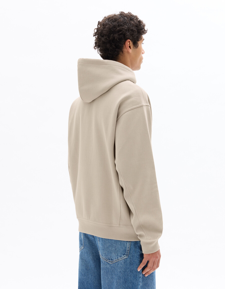 oversized zip-up hoodie