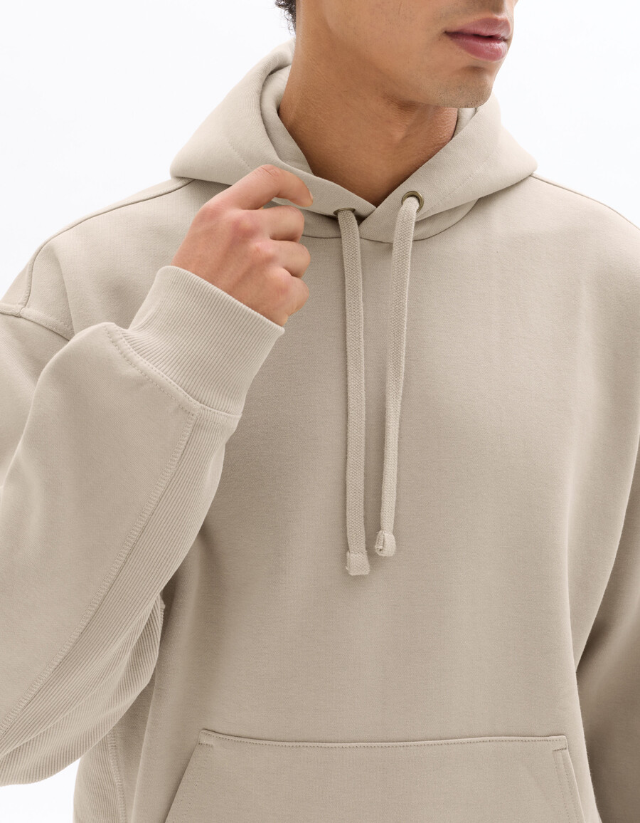 oversized zip-up hoodie