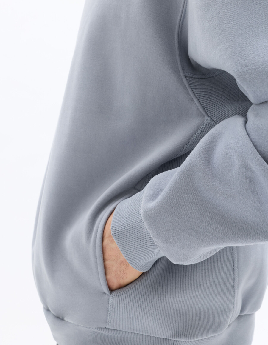 oversized-sweatshirt mit rundhalsausschnitt