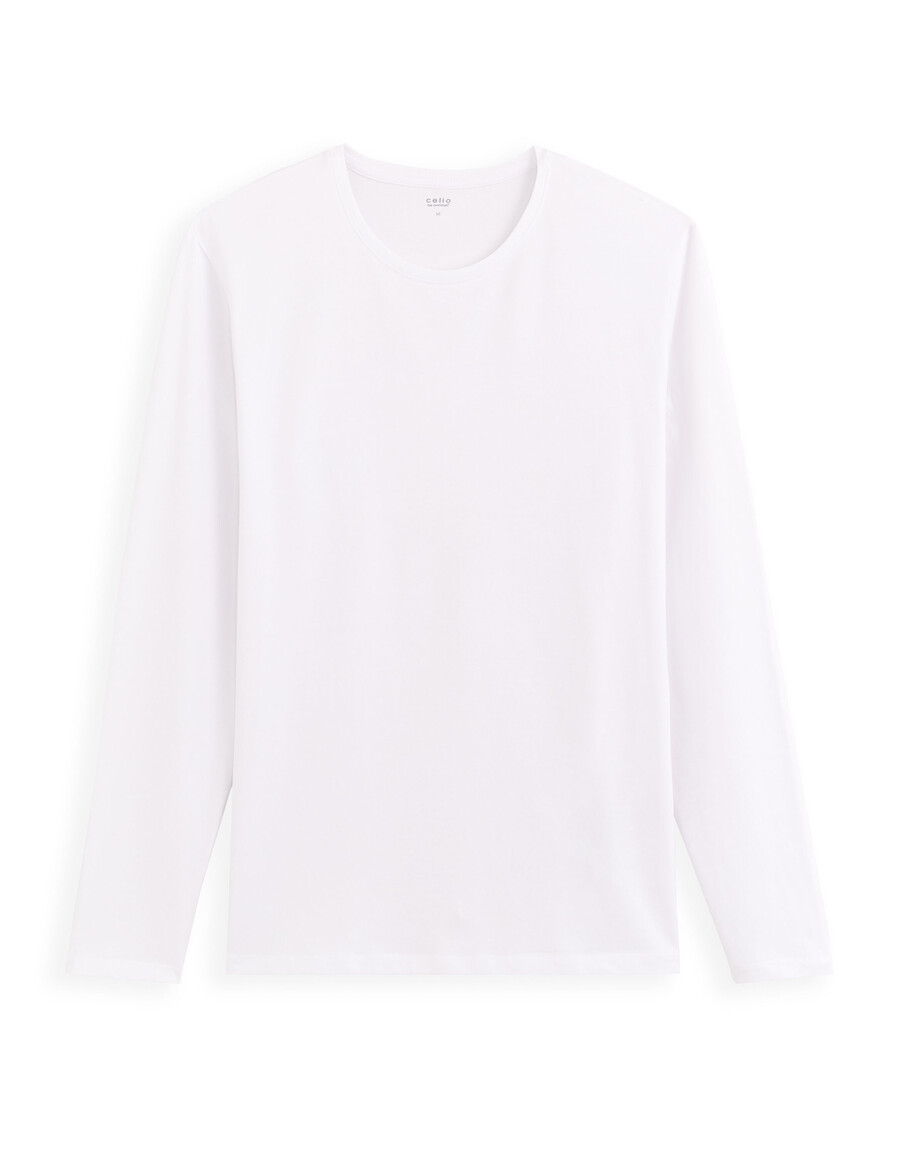 langärmeliges t-shirt mit rundhalsausschnitt