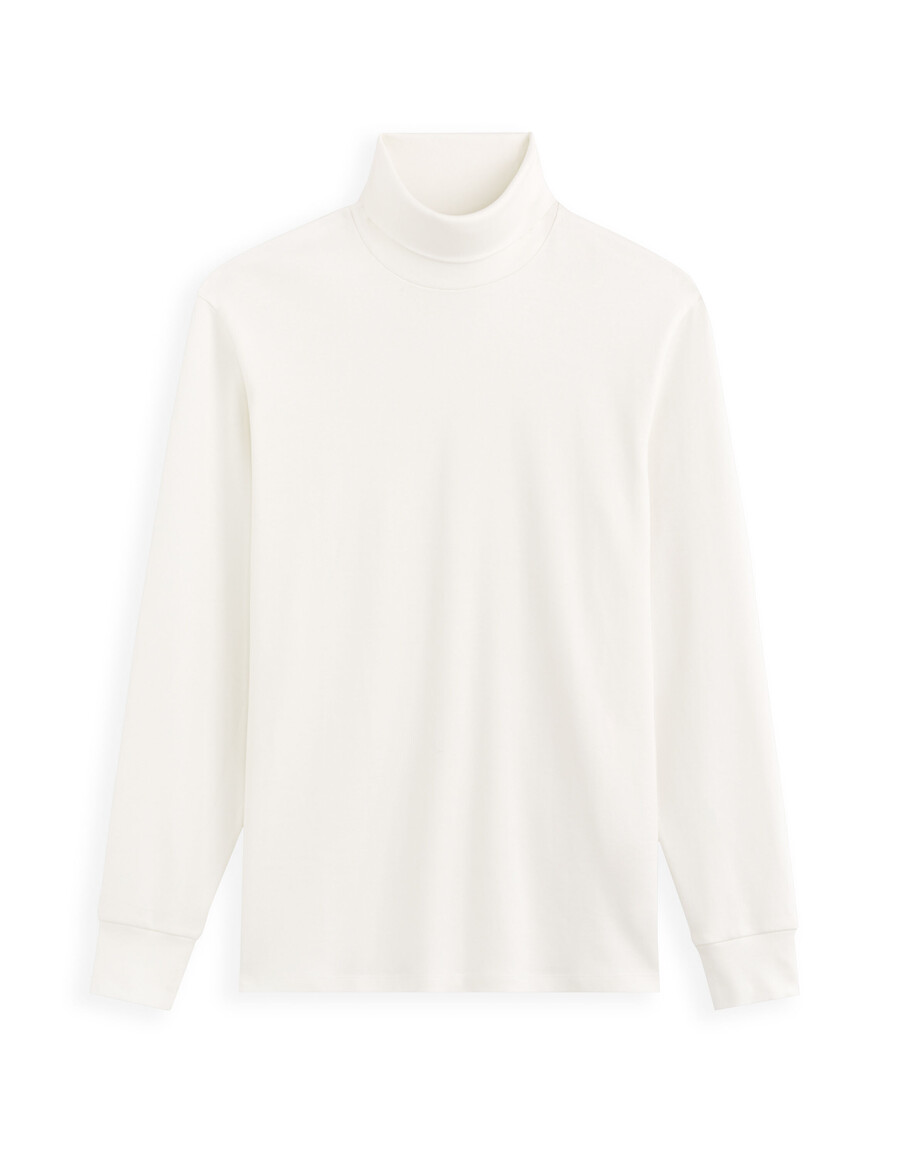 langärmeliges rollkragen-t-shirt