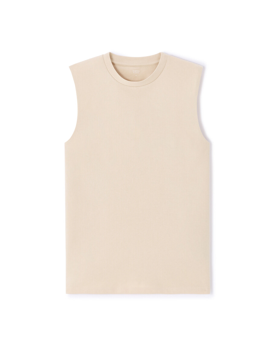 schlichtes tanktop in normaler passform