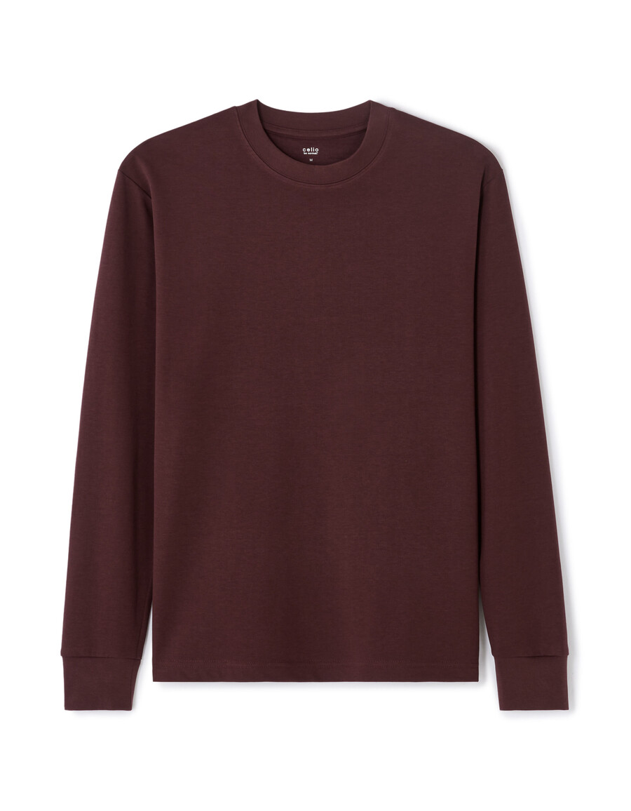 oversized langarm-t-shirt