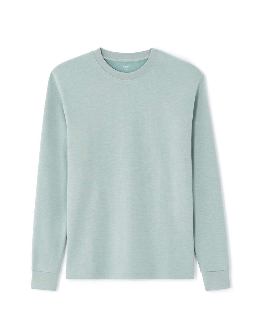 oversized langarm-t-shirt