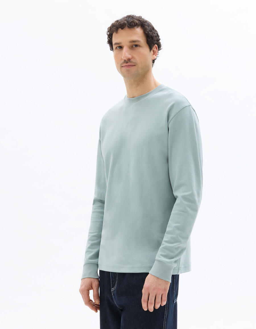 oversized langarm-t-shirt