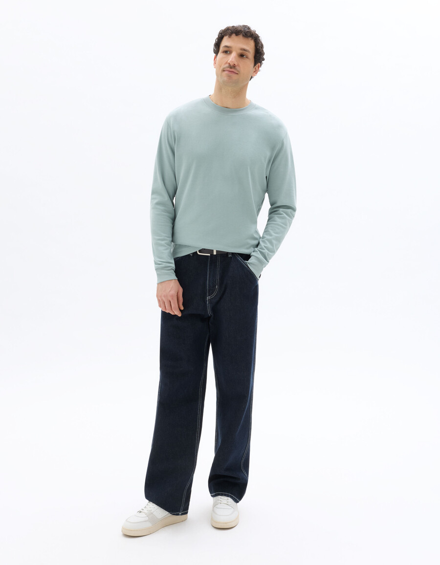 oversized langarm-t-shirt